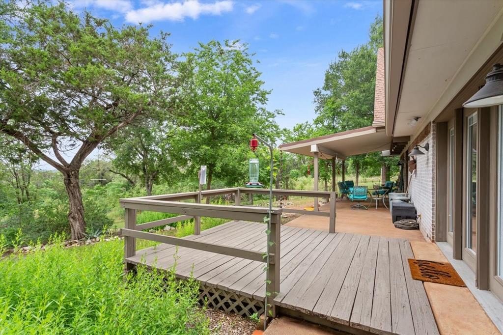 649 Wedgewood Drive China Spring, TX 76633 - Photo 28 of 39 View of wooden terrace