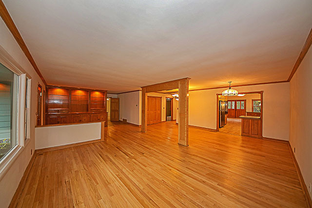 S436 Winfield Road Winfield, IL 60190 - Photo 7 of 23 a view of empty room with wooden floor