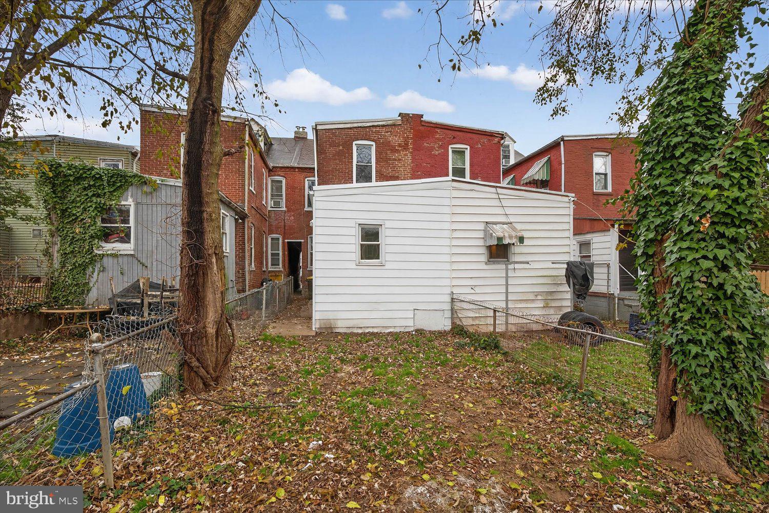 718 High Street Lancaster, PA 17603 - Photo 26 of 33 a backyard of a house with lots of green space