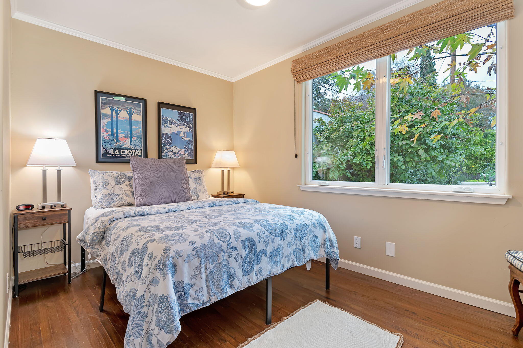3020 Puesta Del Sol Santa Barbara, CA 93105 - Photo 20 of 33 a bedroom with a bed and a large window
