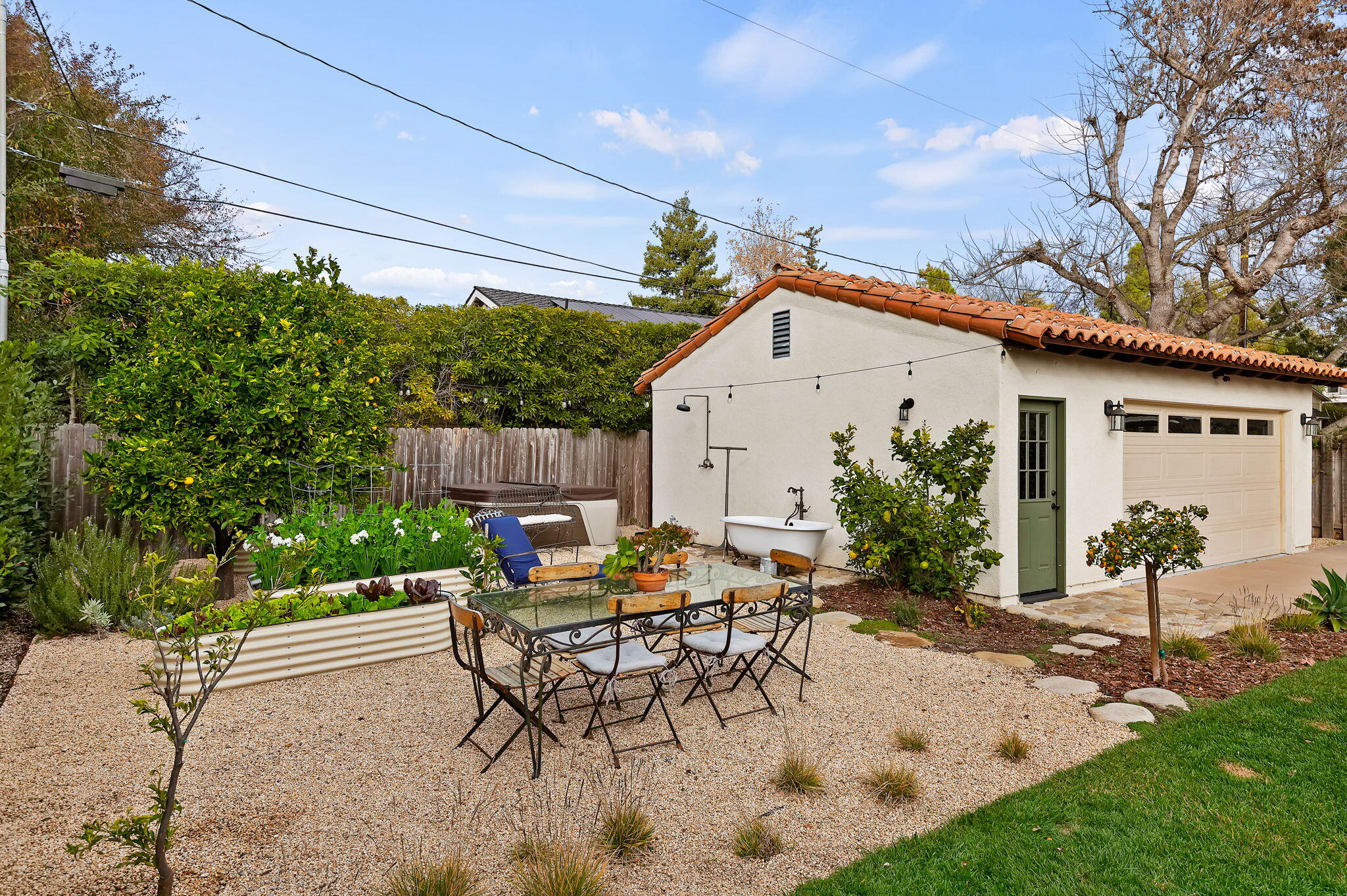 3020 Puesta Del Sol Santa Barbara, CA 93105 - Photo 25 of 33 a view of a house with backyard and sitting area