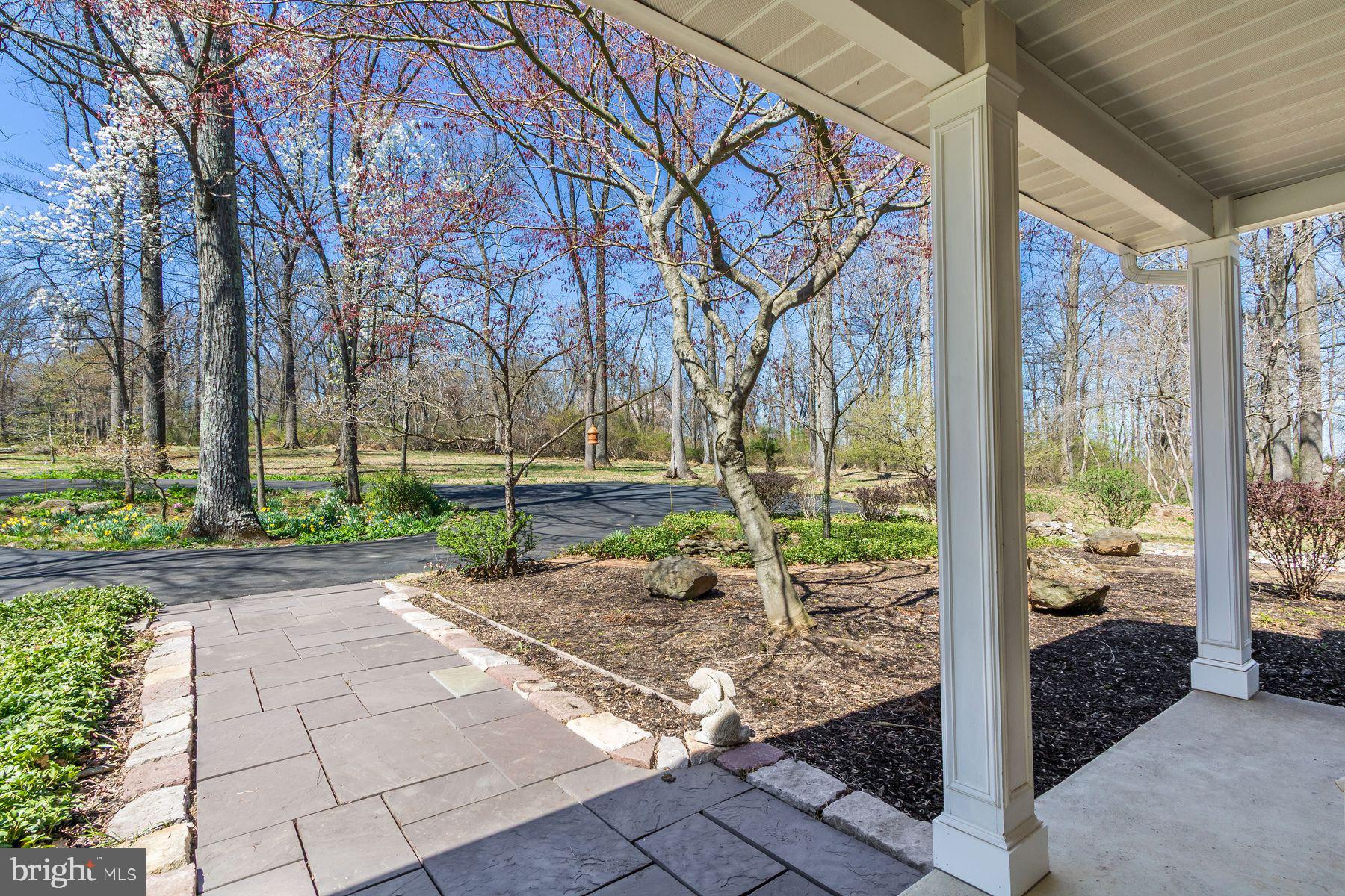 20 Solebury Mountain Road New Hope, PA 18938 - Photo 36 of 43 a view of a porch with wooden floor and fence