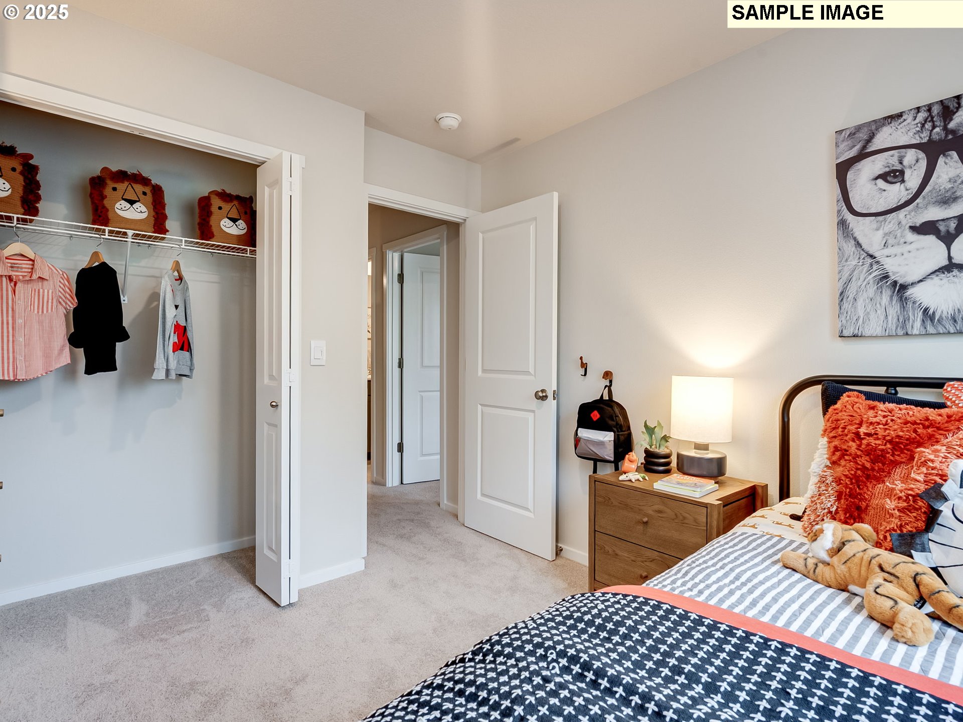 11206 Southeast Maxon Road Vancouver, WA 98664 - Photo 29 of 31 a bedroom with furniture and a lamp