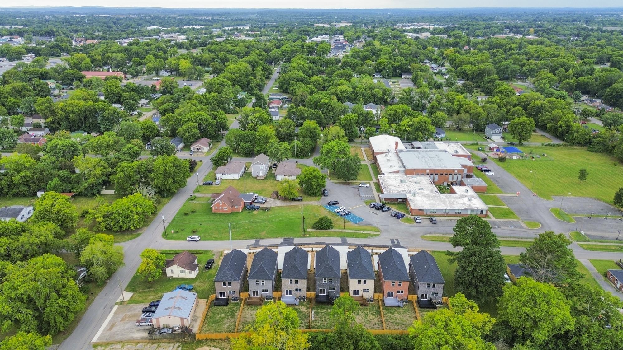 656 Chambers Street, Unit 140 Gallatin, TN 37066 - Photo 36 of 40 an aerial view of a residential houses with outdoor space and swimming pool