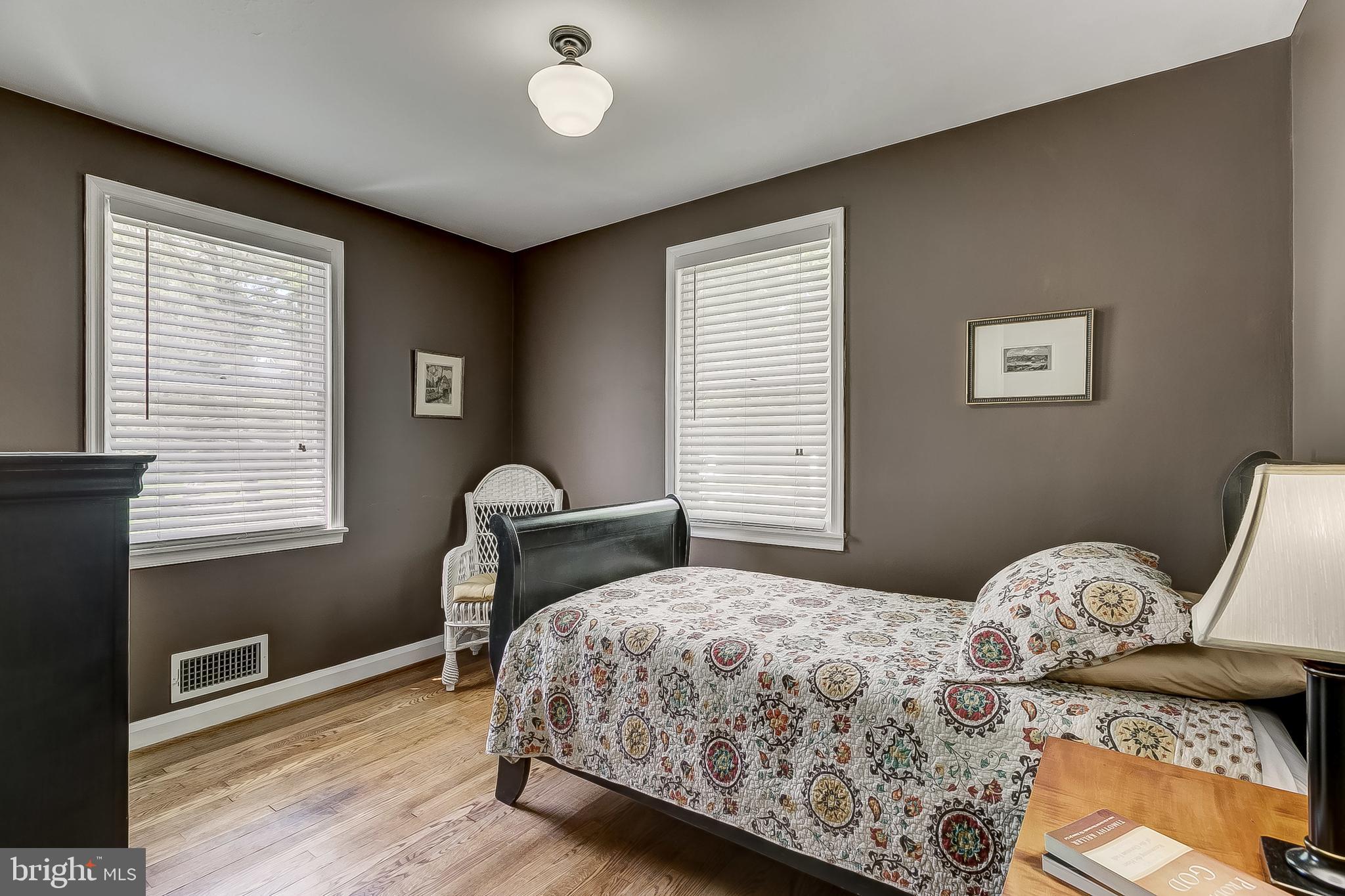 127 Cinder Road Lutherville-Timonium, MD 21093 - Photo 13 of 23 Bedroom 2 on main level with 2 windows
