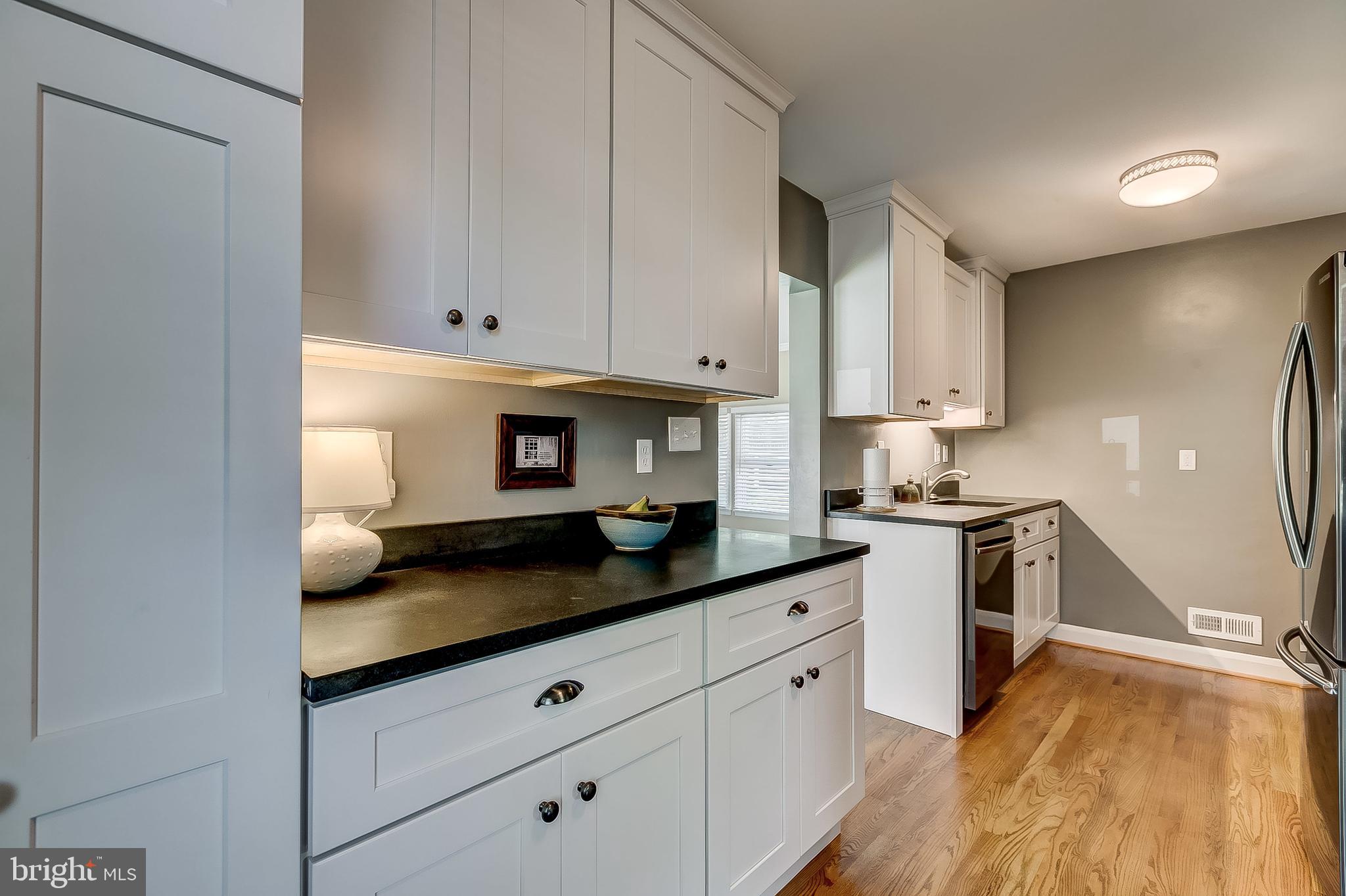 127 Cinder Road Lutherville-Timonium, MD 21093 - Photo 7 of 23 Recent kitchen w/ add'l cabinets & counter space.