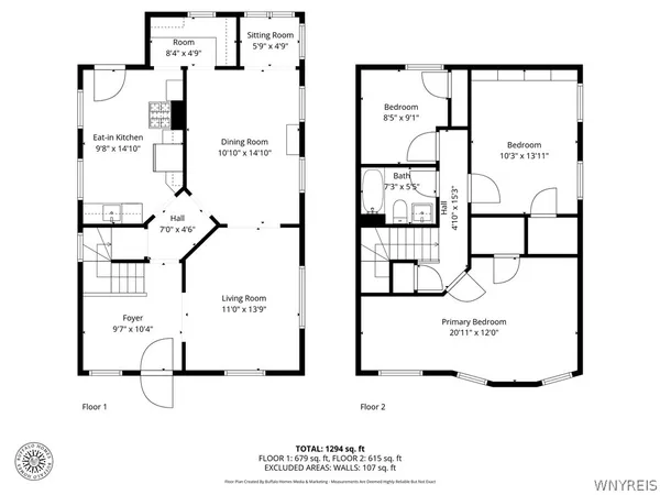 $279,900 | 393 Baynes Street, Buffalo, NY 14213