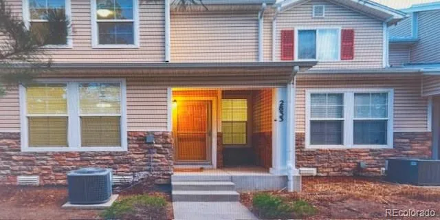 a front view of a house having yard