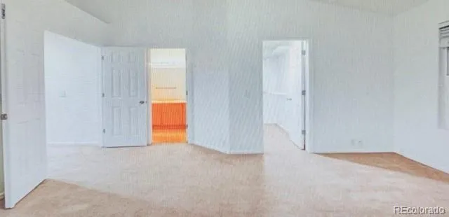 a view of empty room