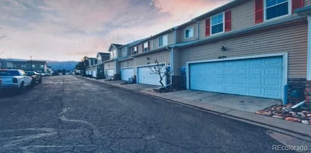 a view of a house with a outdoor space