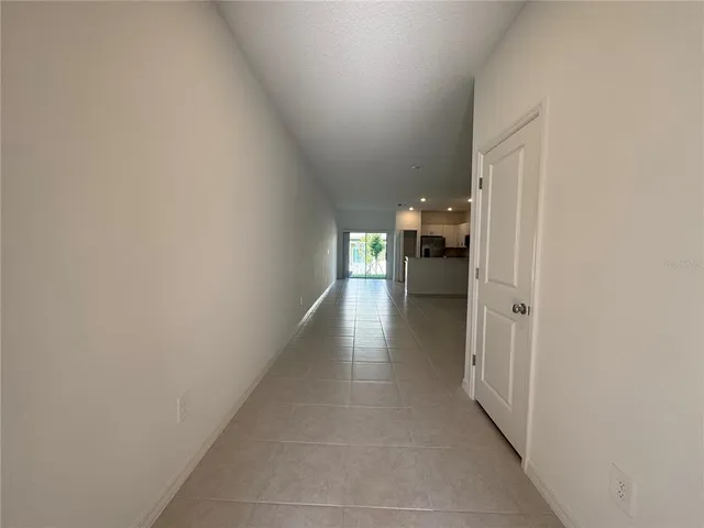 a view of a small space