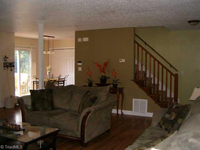5352 Amick Road Julian, NC 27283 - Photo 5 of 6 Other. Family room & stair