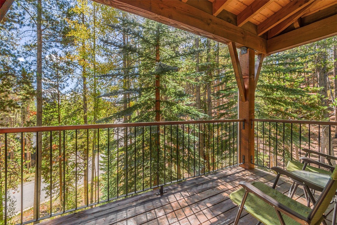 55 Westridge Road, Unit 55 Breckenridge, CO 80424 - Photo 14 of 42 a view of balcony with furniture