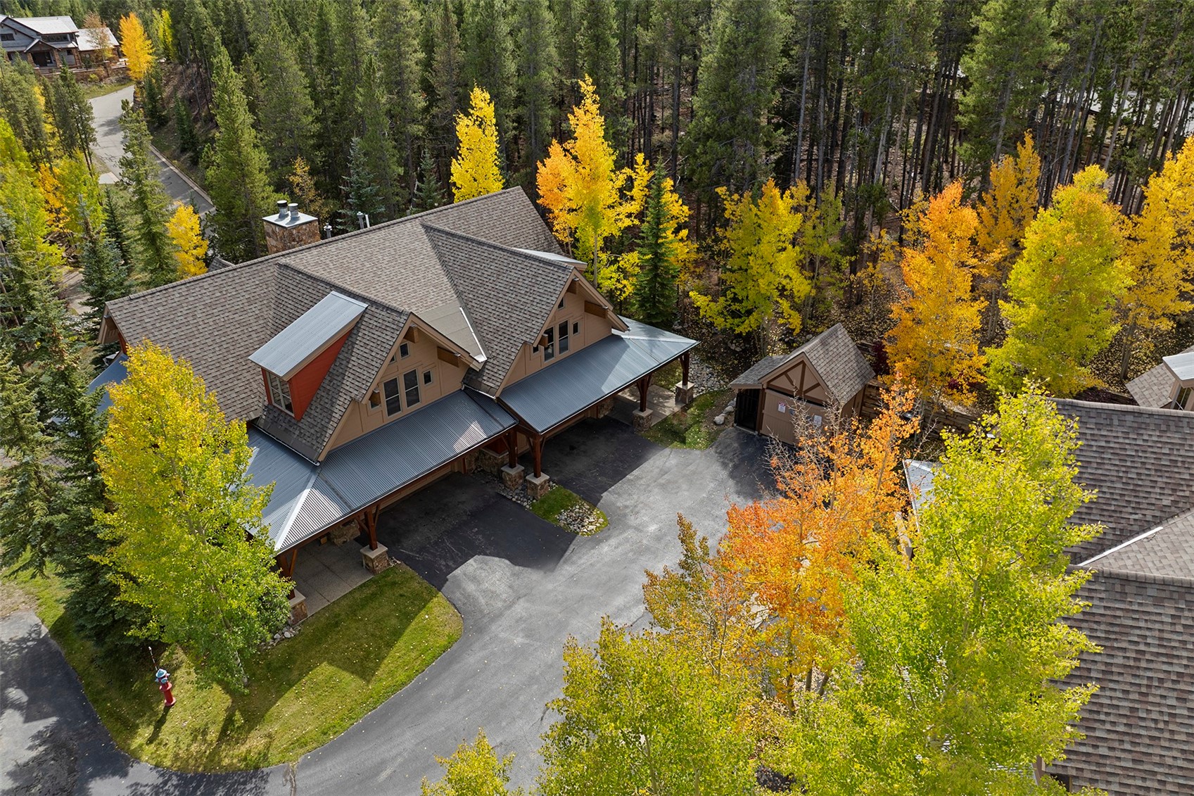 55 Westridge Road, Unit 55 Breckenridge, CO 80424 - Photo 40 of 42 a view of a house with a yard