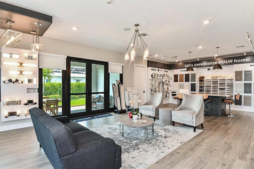 5237 Rivo Alto Circle Westlake, FL 33470 - Photo 55 of 63 a living room with furniture fireplace and wooden floor