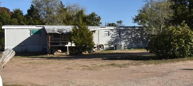 a view of outdoor space and deck view