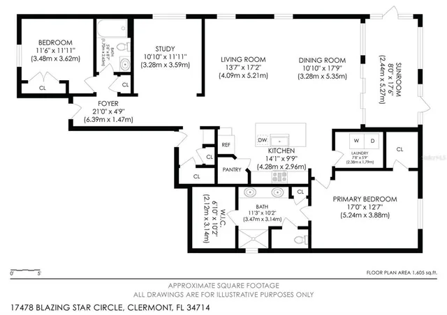 $370,000 | 17478 Blazing Star Circle, Clermont, FL 34714