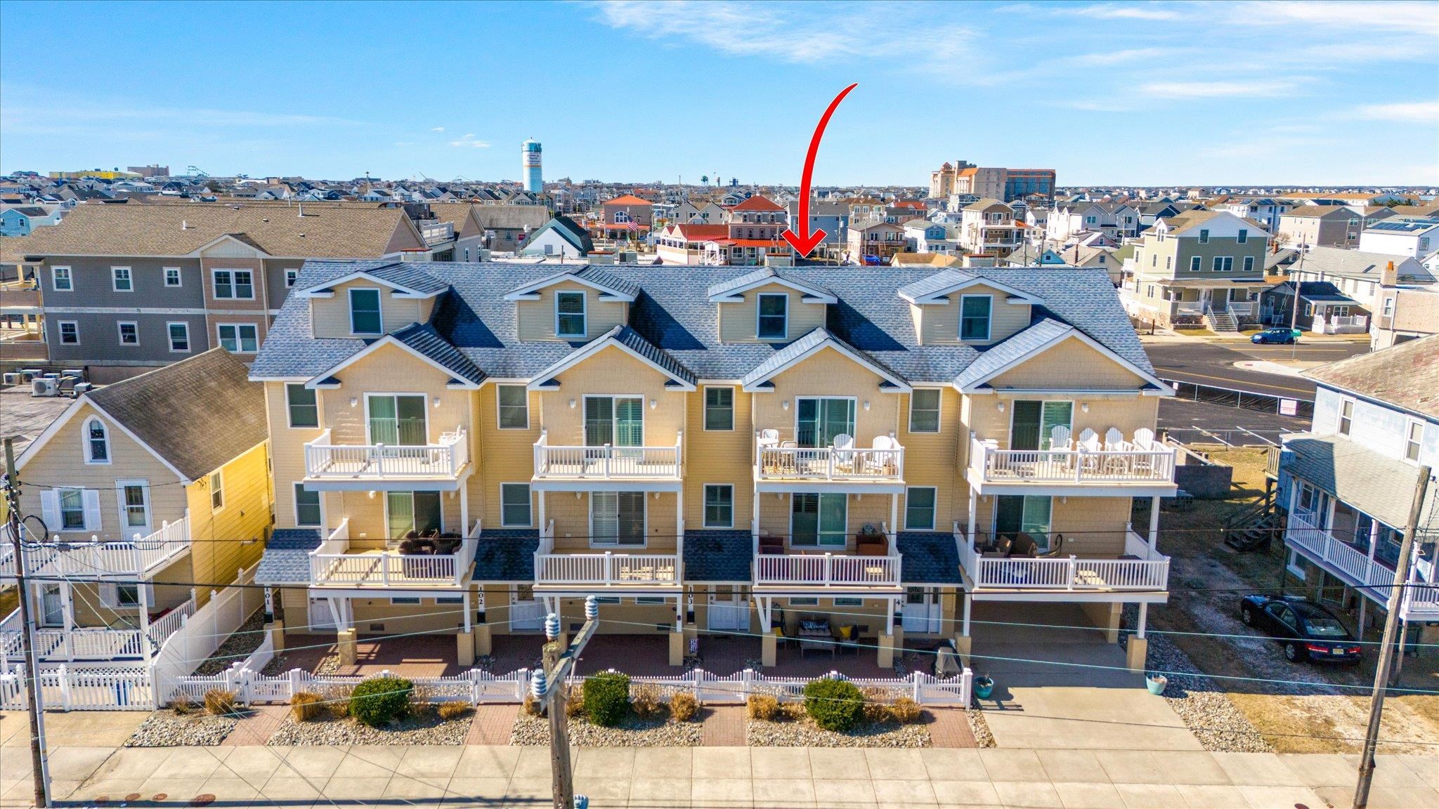 110 West Walnut Avenue, Unit 103 North Wildwood, NJ 08260 - Photo 2 of 44 a view of multiple houses