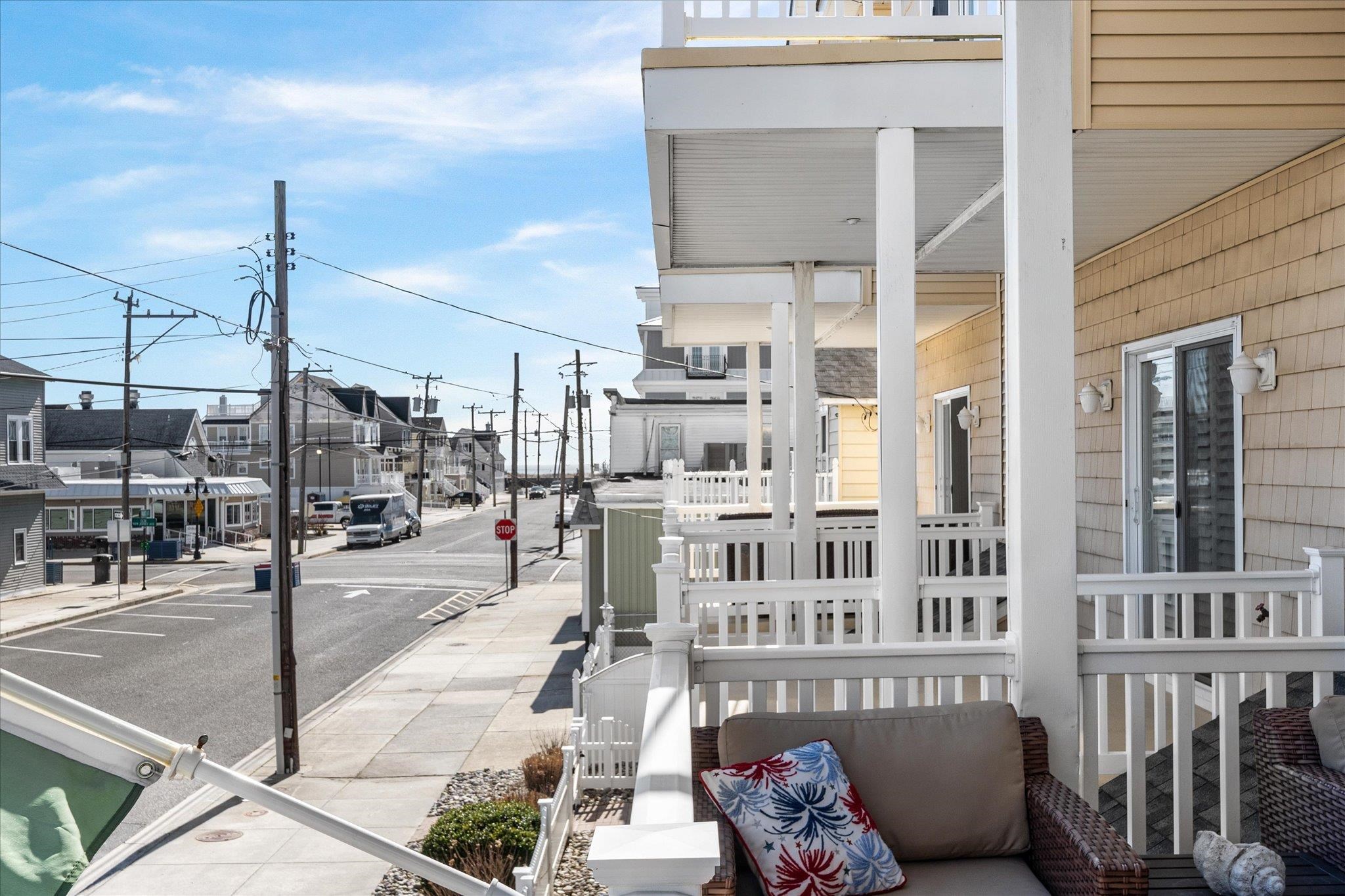 110 West Walnut Avenue, Unit 103 North Wildwood, NJ 08260 - Photo 25 of 44 a view of a building from a balcony