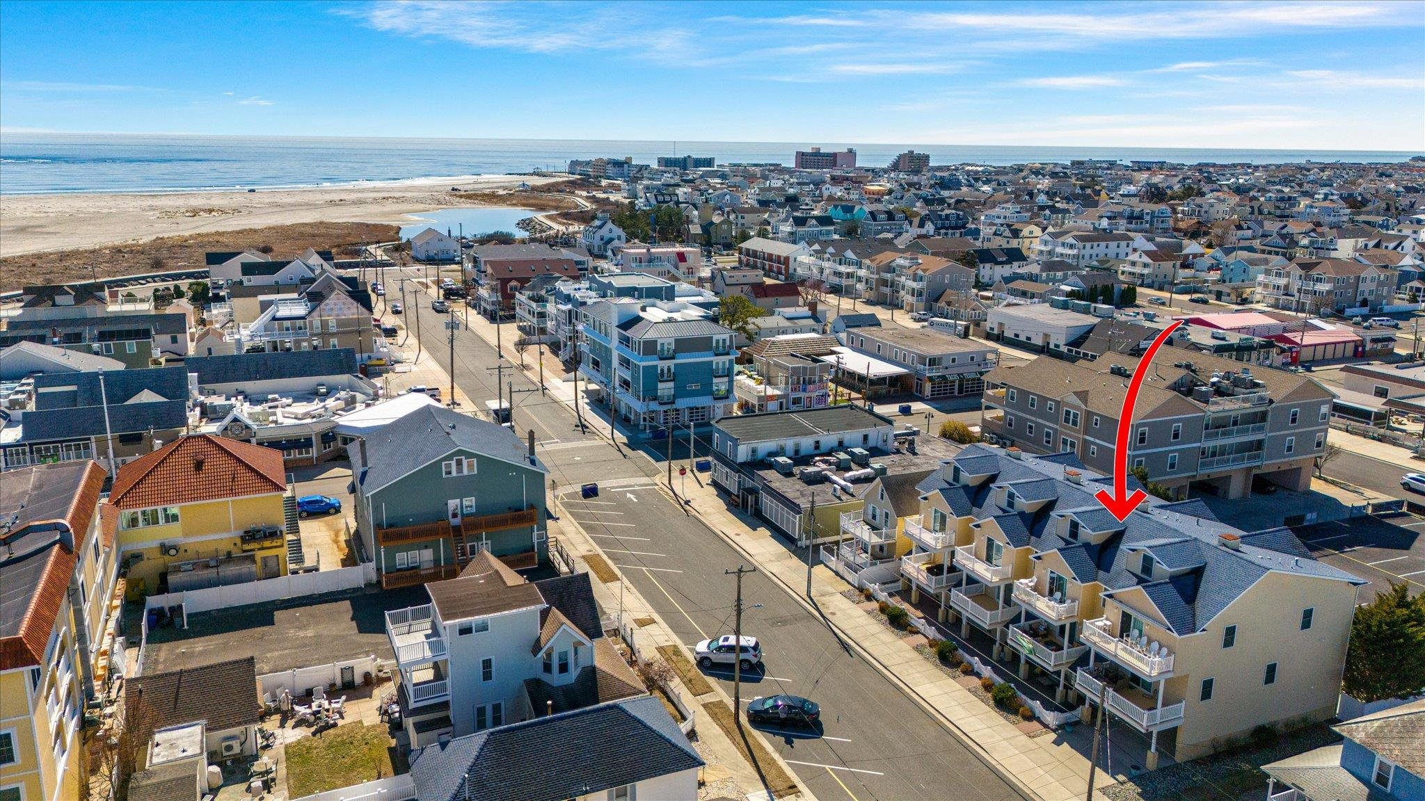 110 West Walnut Avenue, Unit 103 North Wildwood, NJ 08260 - Photo 44 of 44 an aerial view of a city