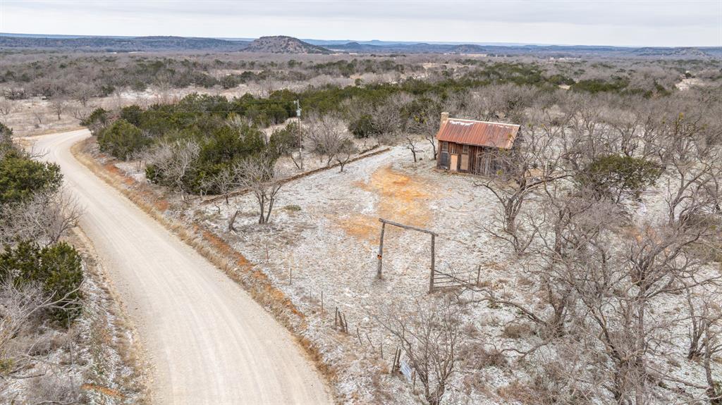 14459 County Road 107 Mingus, TX 76463 - Photo 16 of 40 a view of a terrace with a mountain