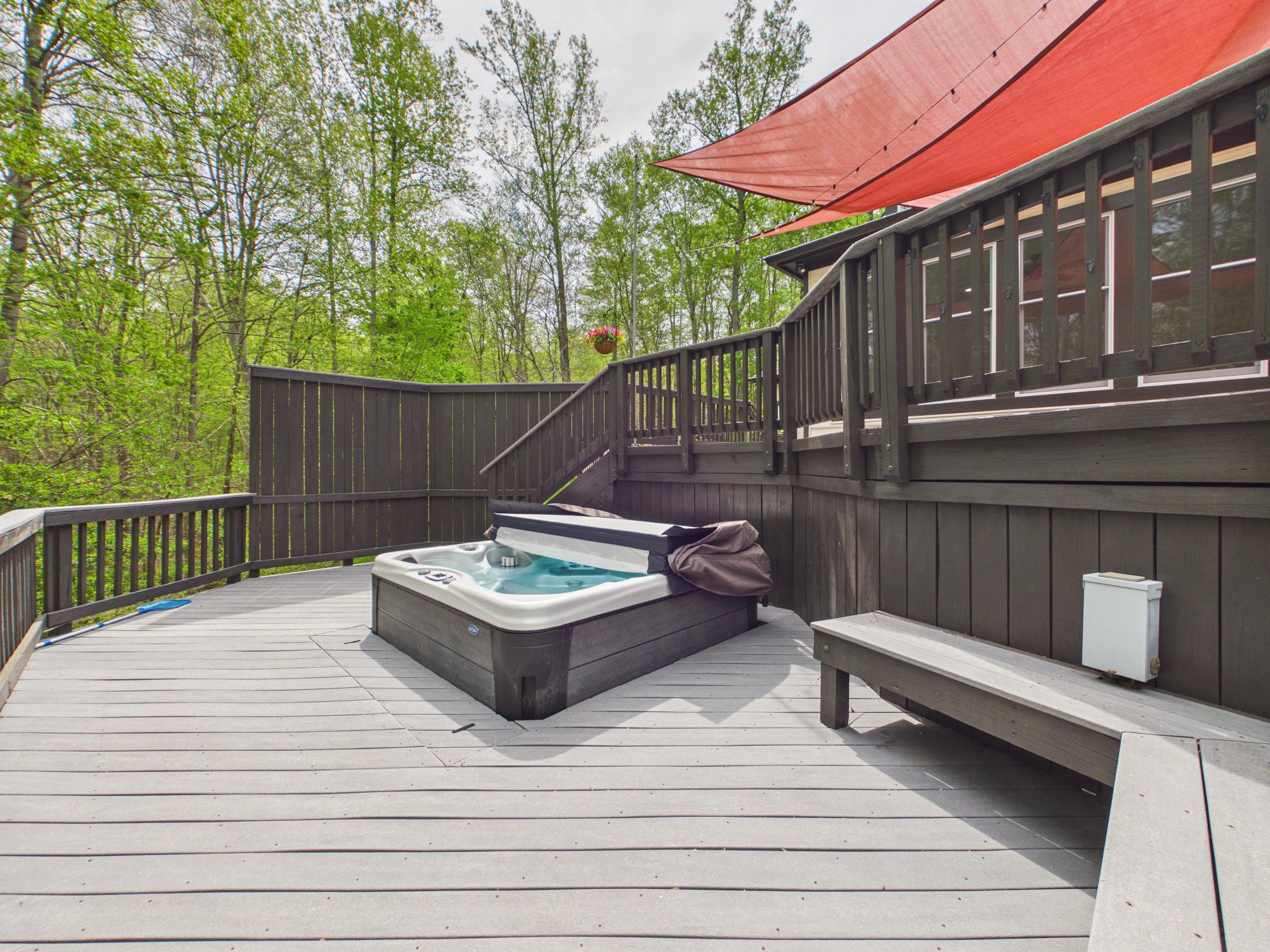7972 Pinnacle Ridge Drive Manassas, VA 20112 - Photo 46 of 50 Serene deck with hot tub