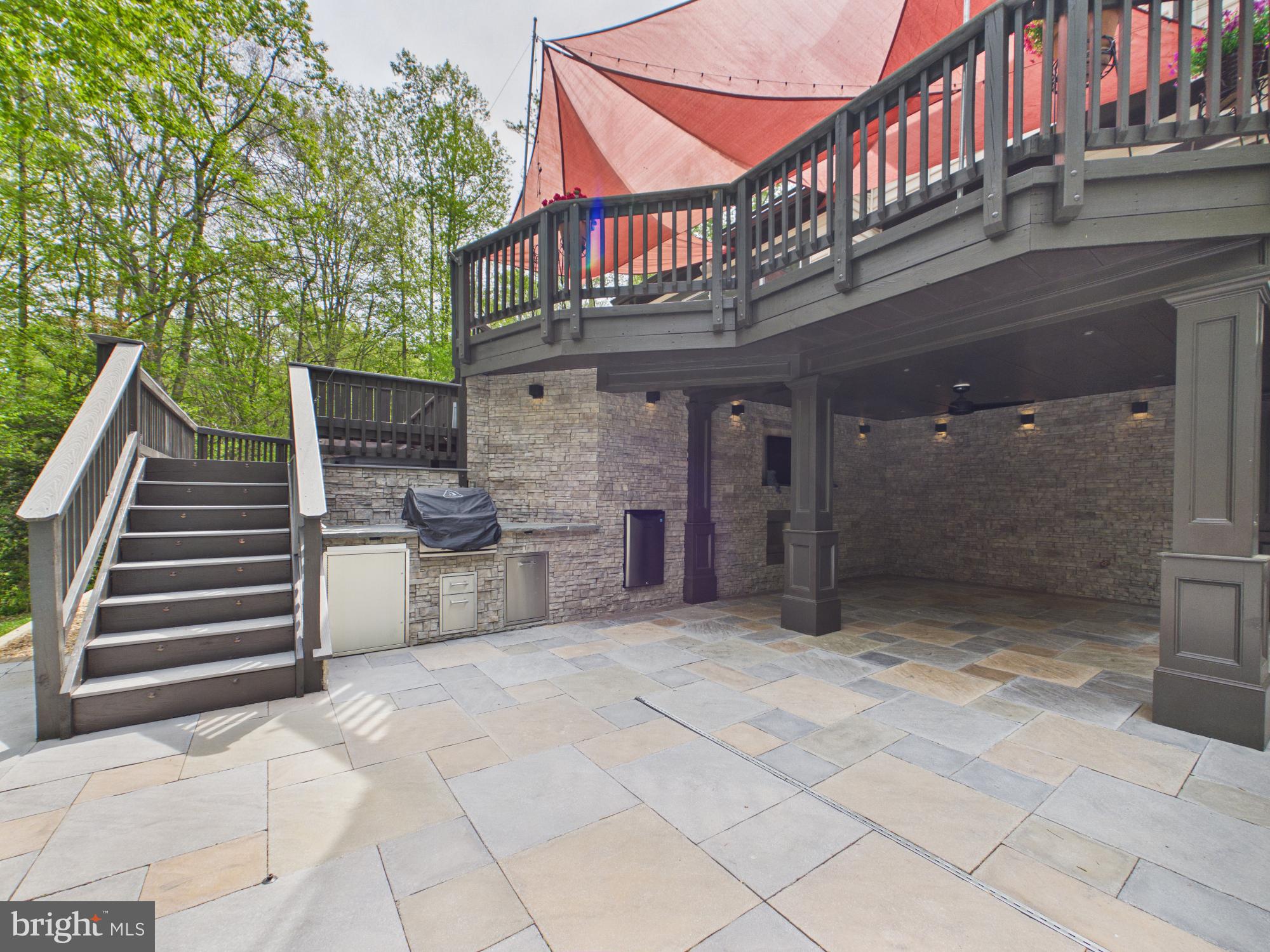 7972 Pinnacle Ridge Drive Manassas, VA 20112 - Photo 47 of 50 Elegant outdoor space with stone patio.