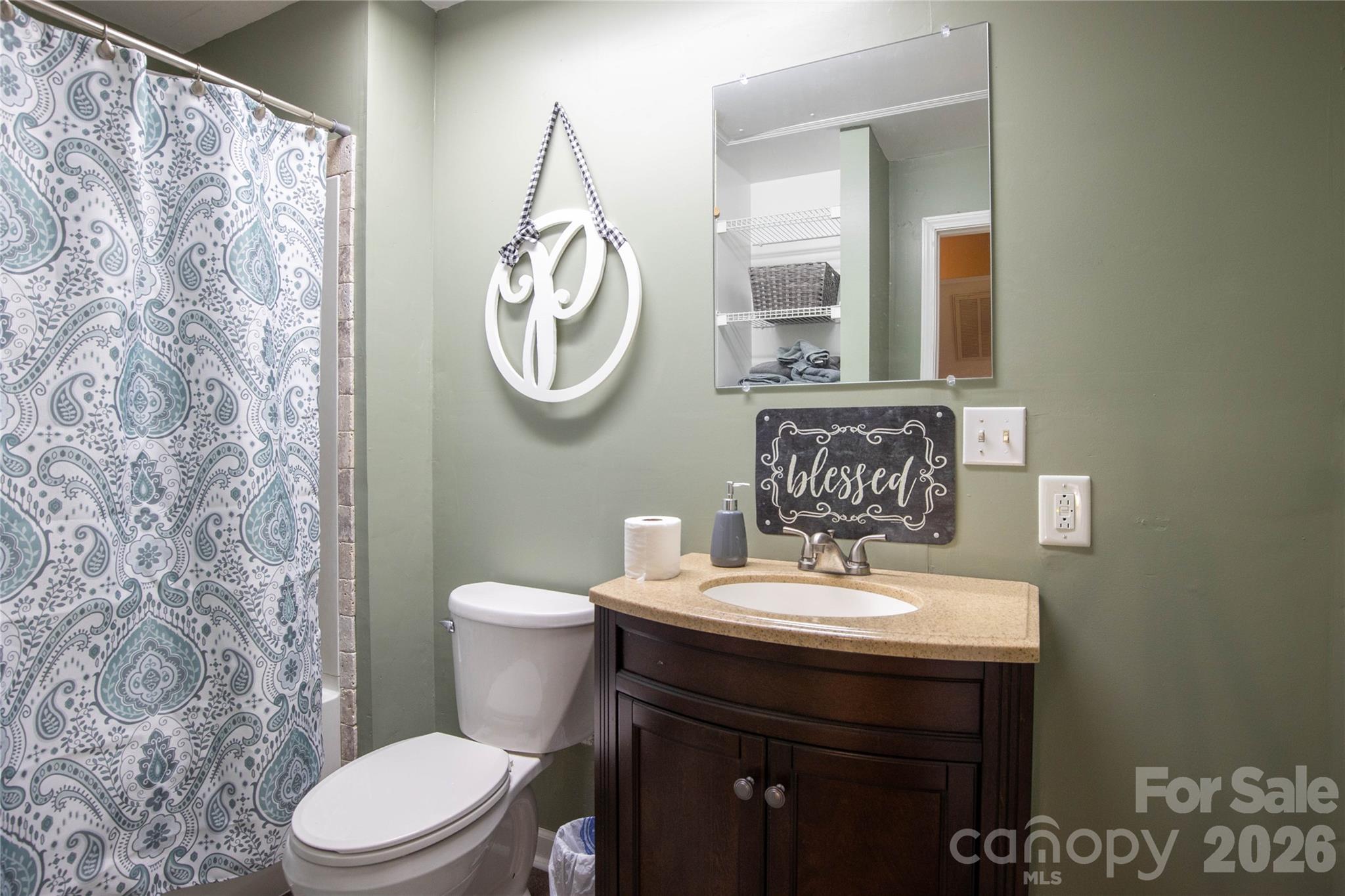 84 Sheets Farm Road Bakersville, NC 28705 - Photo 32 of 42 a bathroom with a sink and a mirror