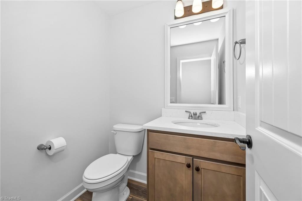 6235 Kershaw Mdws Road Pfafftown, NC 27040 - Photo 15 of 19 Half Bathroom - Upstairs