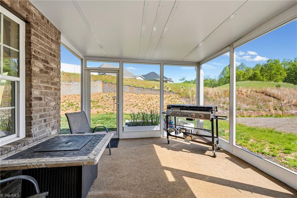6235 Kershaw Mdws Road Pfafftown, NC 27040 - Photo 17 of 19 Screened in Back Patio