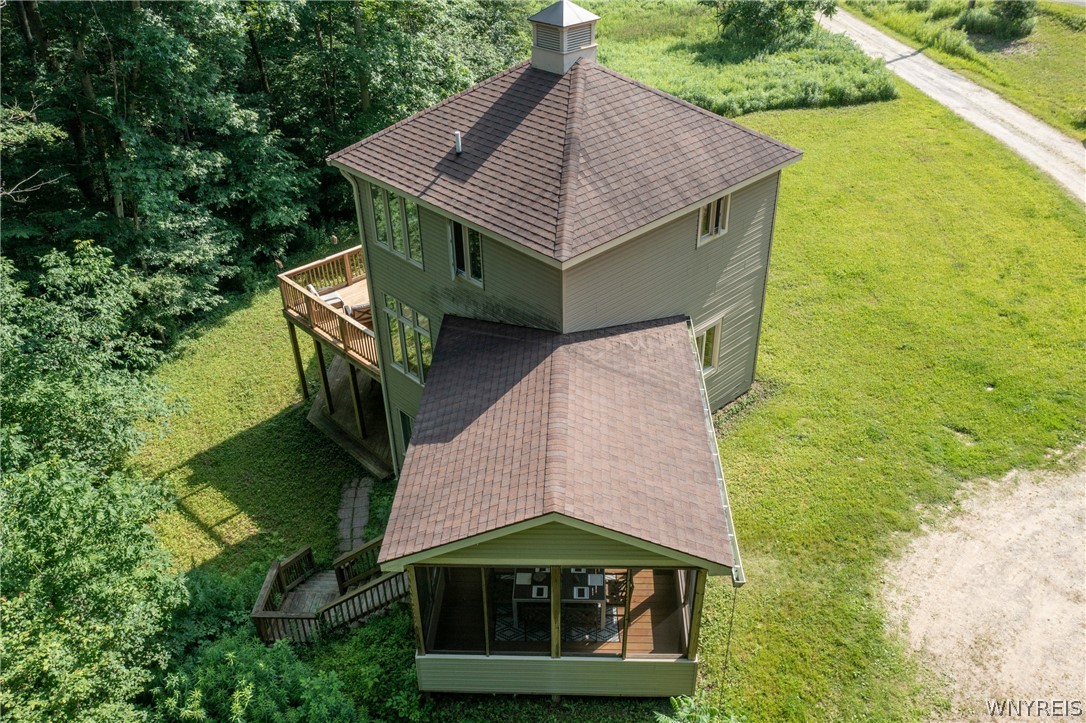5464 Partridge Hill Road Great Valley, NY 14741 - Photo 47 of 48 Aerial view