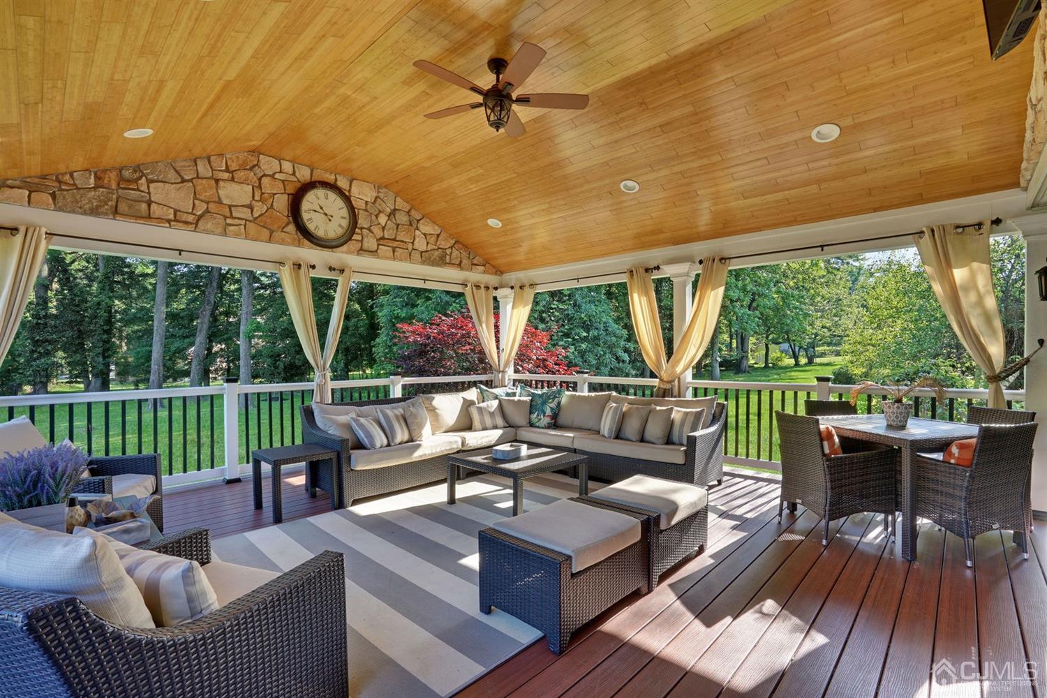 14 Fishel Road Edison, NJ 08820 - Photo 19 of 46 a living room with patio furniture and a large window