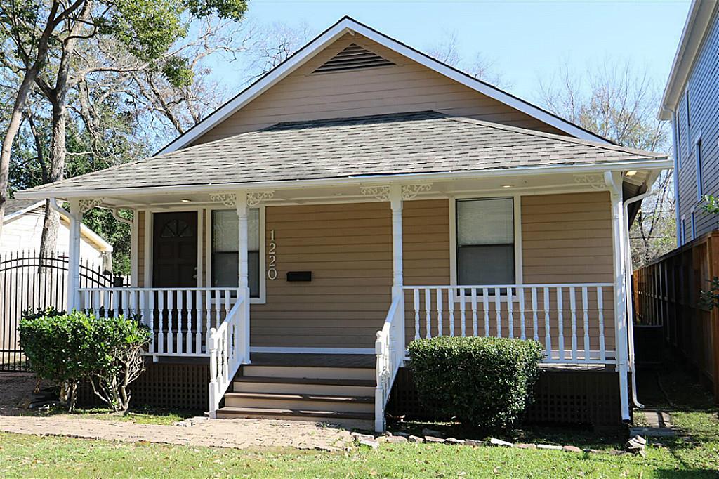 1220 Ashland Street Houston, TX 77008 - Photo 1 of 32 Welcome home