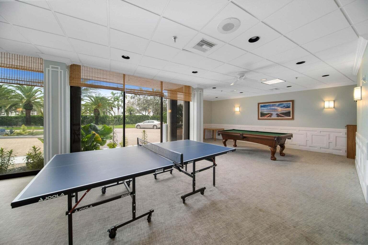 1300 Florida A1A, Unit 123 Jupiter, FL 33477 - Photo 37 of 41 Ping Pong/ Pool Tables