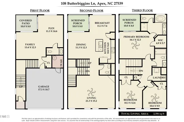 $440,000 | 108 Butterbiggins Lane, Apex, NC 27539