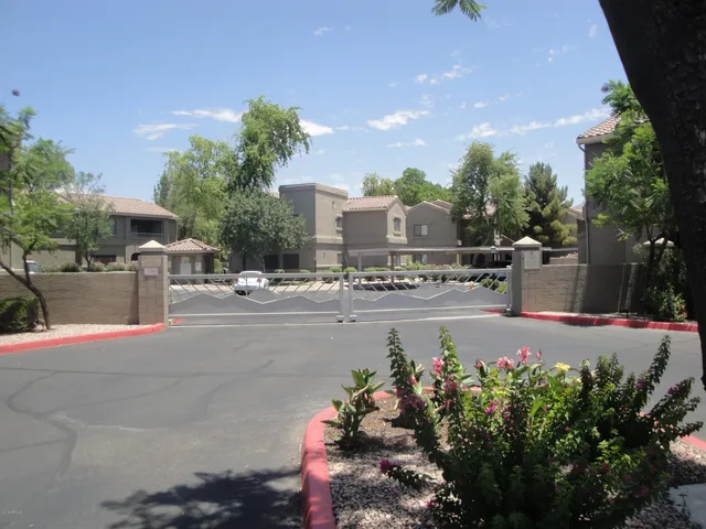 a view of street with houses