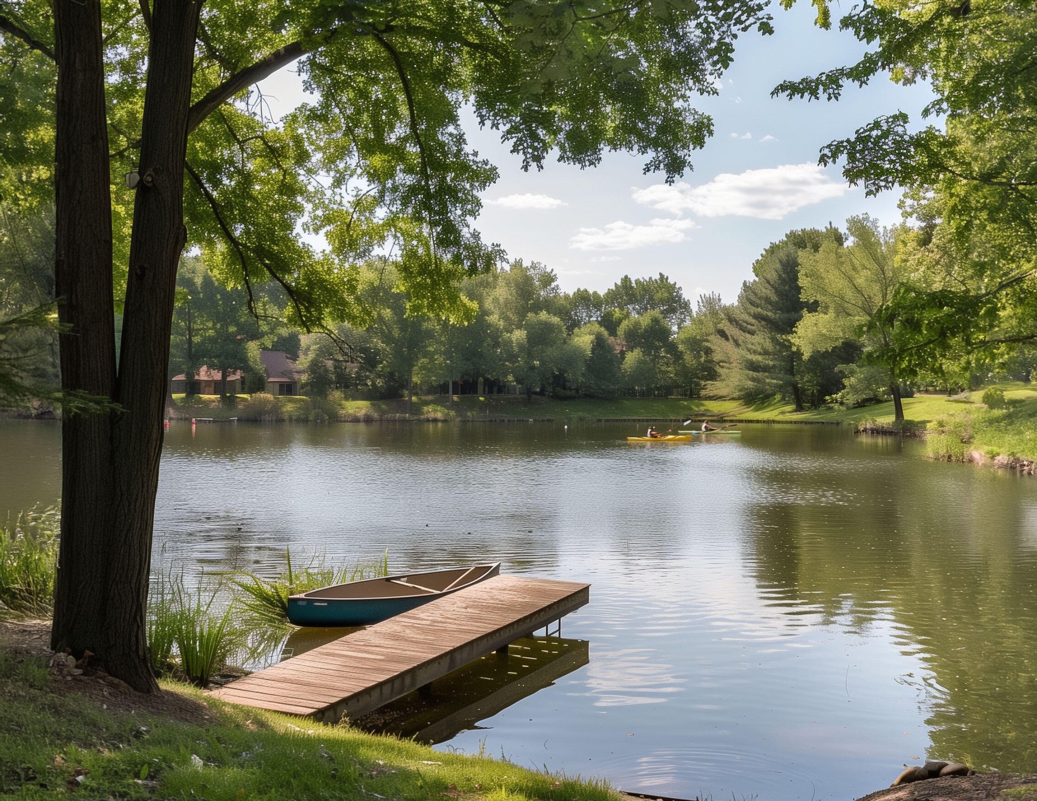 0 Yaki Point Chattanooga, TN 37419 - Photo 27 of 28 a view of a lake with houses in the back