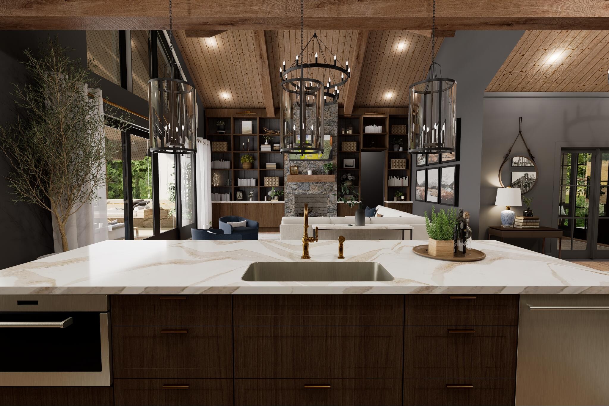 0 Yaki Point Chattanooga, TN 37419 - Photo 9 of 28 a kitchen with a sink and a wooden floor