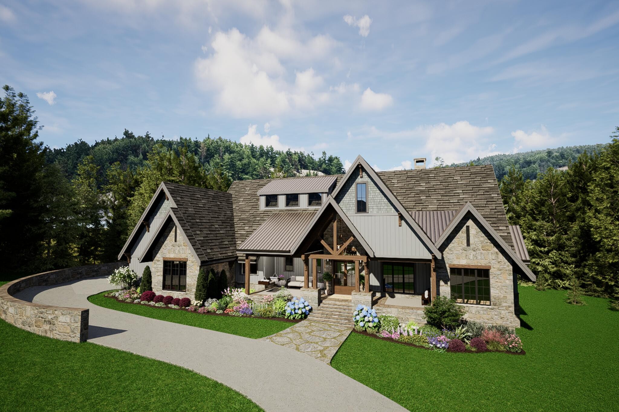 0 Yaki Point Chattanooga, TN 37419 - Photo 10 of 28 a front view of house with yard and green space