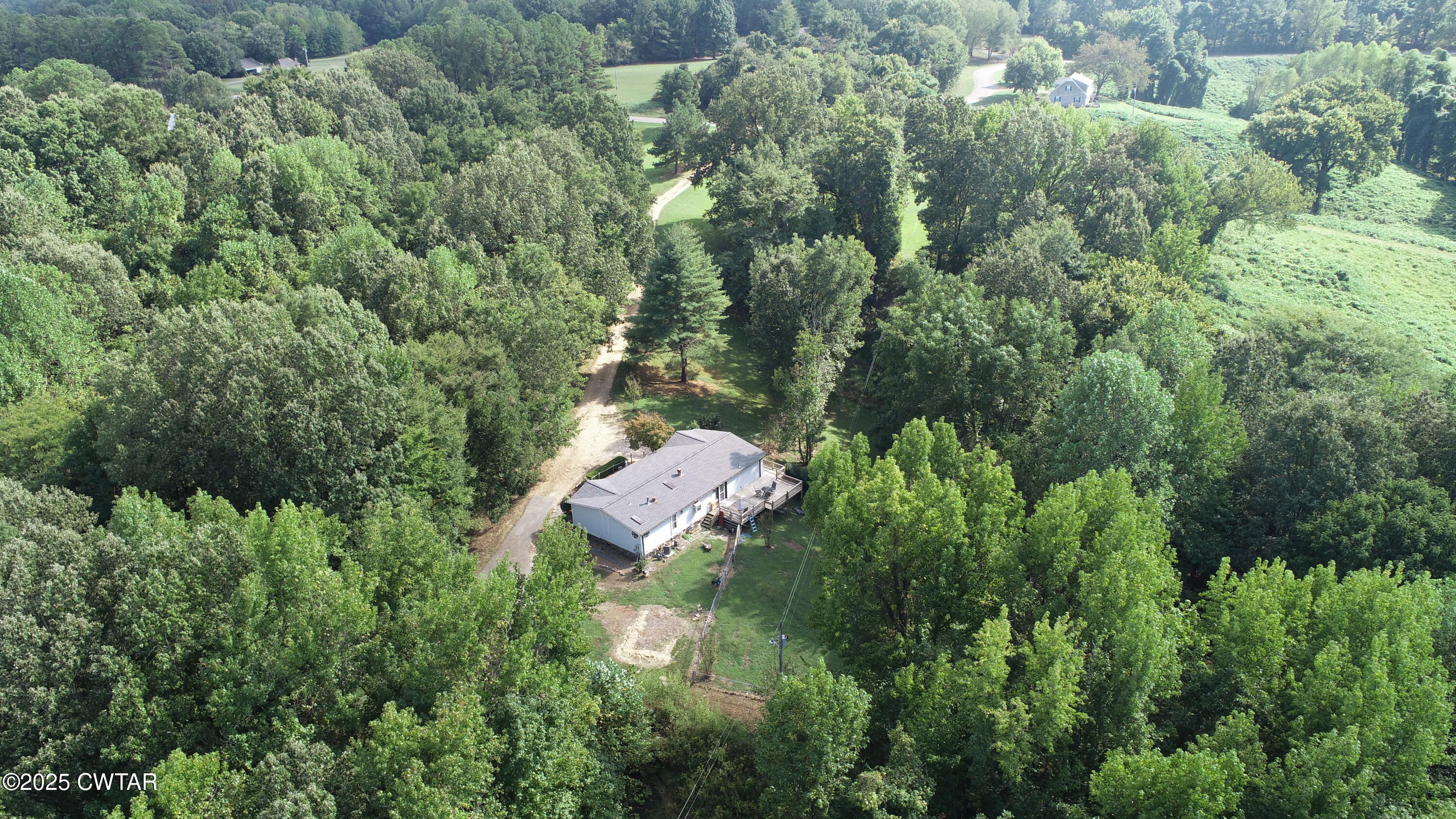 328 Cates Road Halls, TN 38040 - Photo 33 of 35 an aerial view of a house with a yard