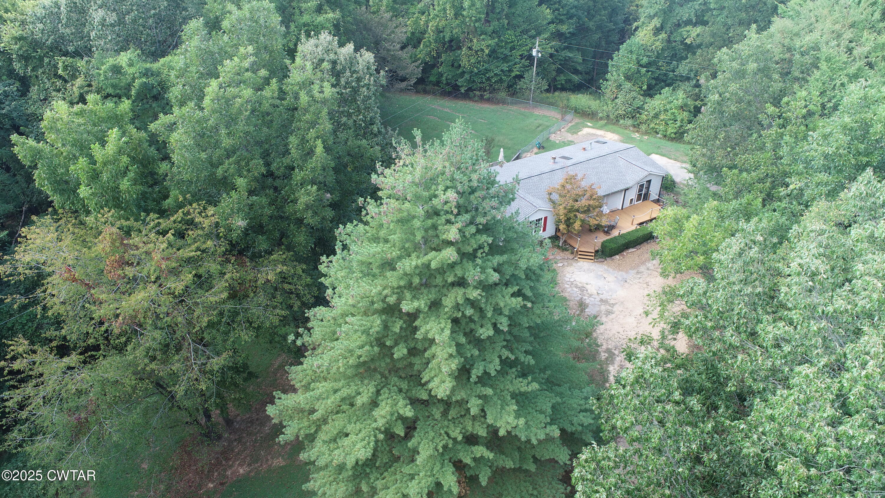 328 Cates Road Halls, TN 38040 - Photo 34 of 35 an aerial view of a house with a yard