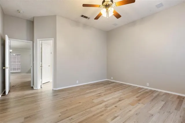 wooden floor in an empty room