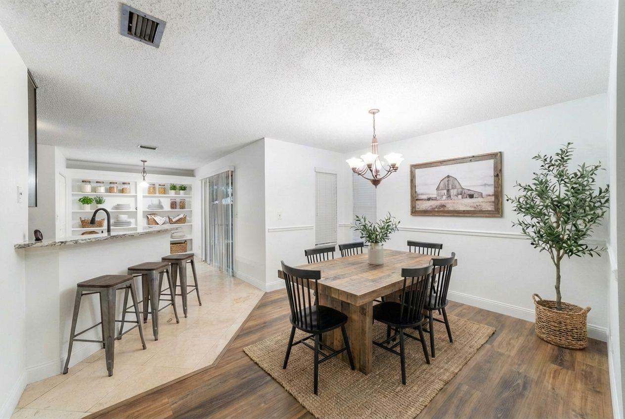 111 Lobelia Road St. Augustine, FL 32086 - Photo 3 of 16 a view of a dining room with furniture and wooden floor
