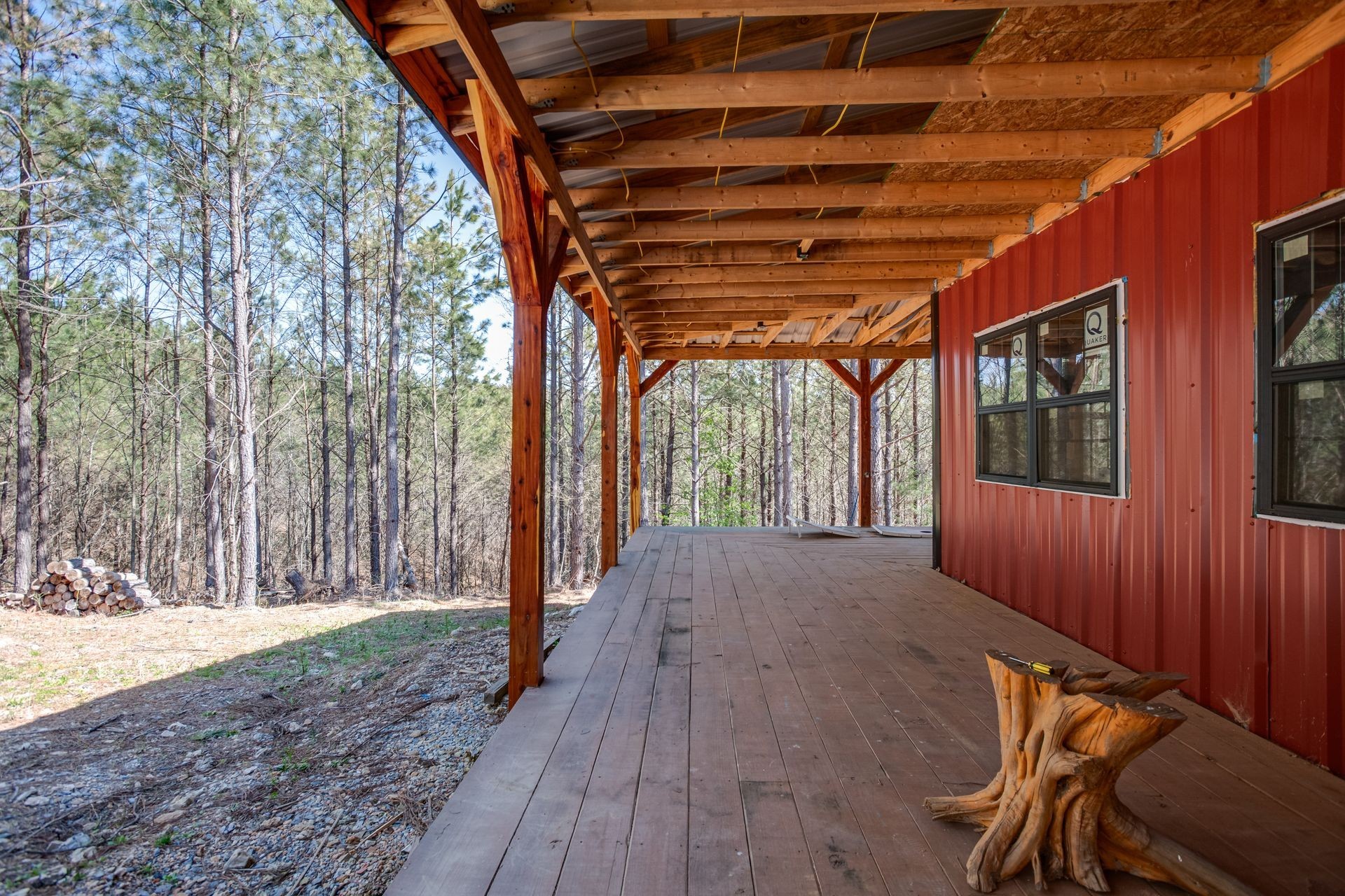 201 Summit Drive Linden, TN 37096 - Photo 2 of 31 a view of backyard with large trees and wooden fence
