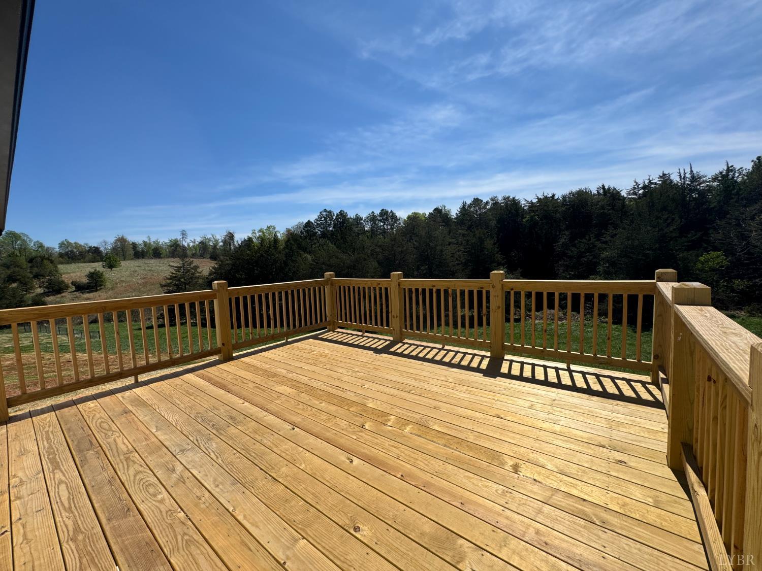 604 Stratford Road Concord, VA 24538 - Photo 28 of 28 a view of balcony with wooden floor and fence