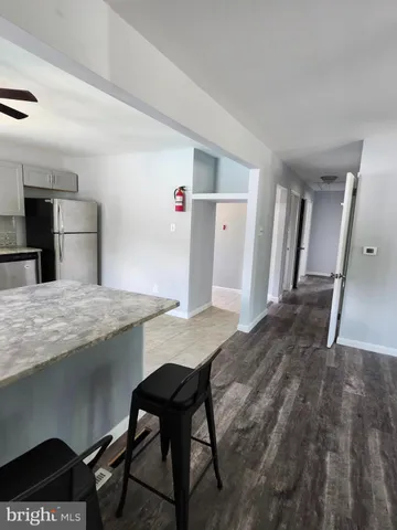 a utility room with washer and dryer