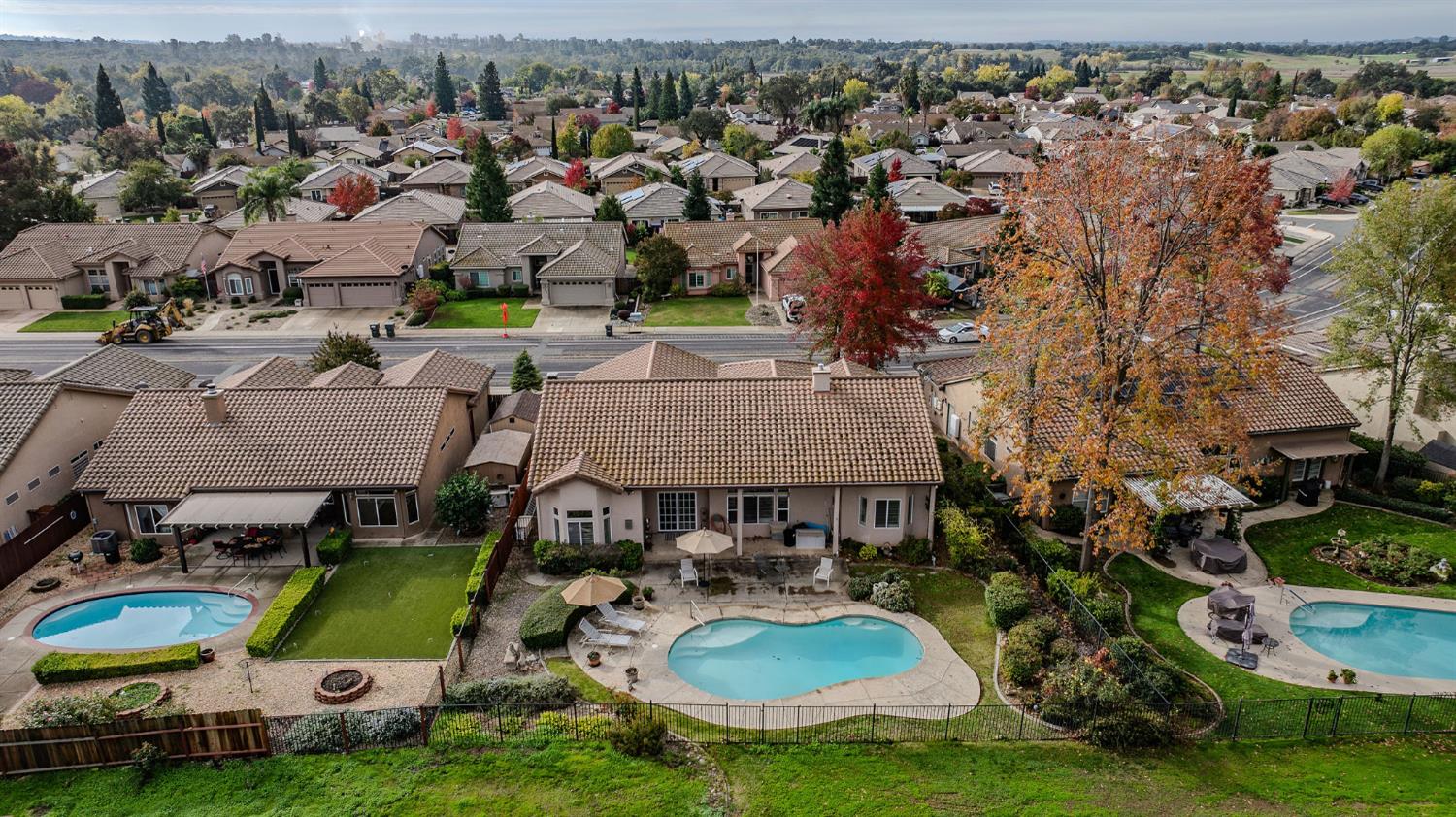 719 Shakeley Lane Ione, CA 95640 - Photo 63 of 68 an aerial view of a house with swimming pool and outdoor space