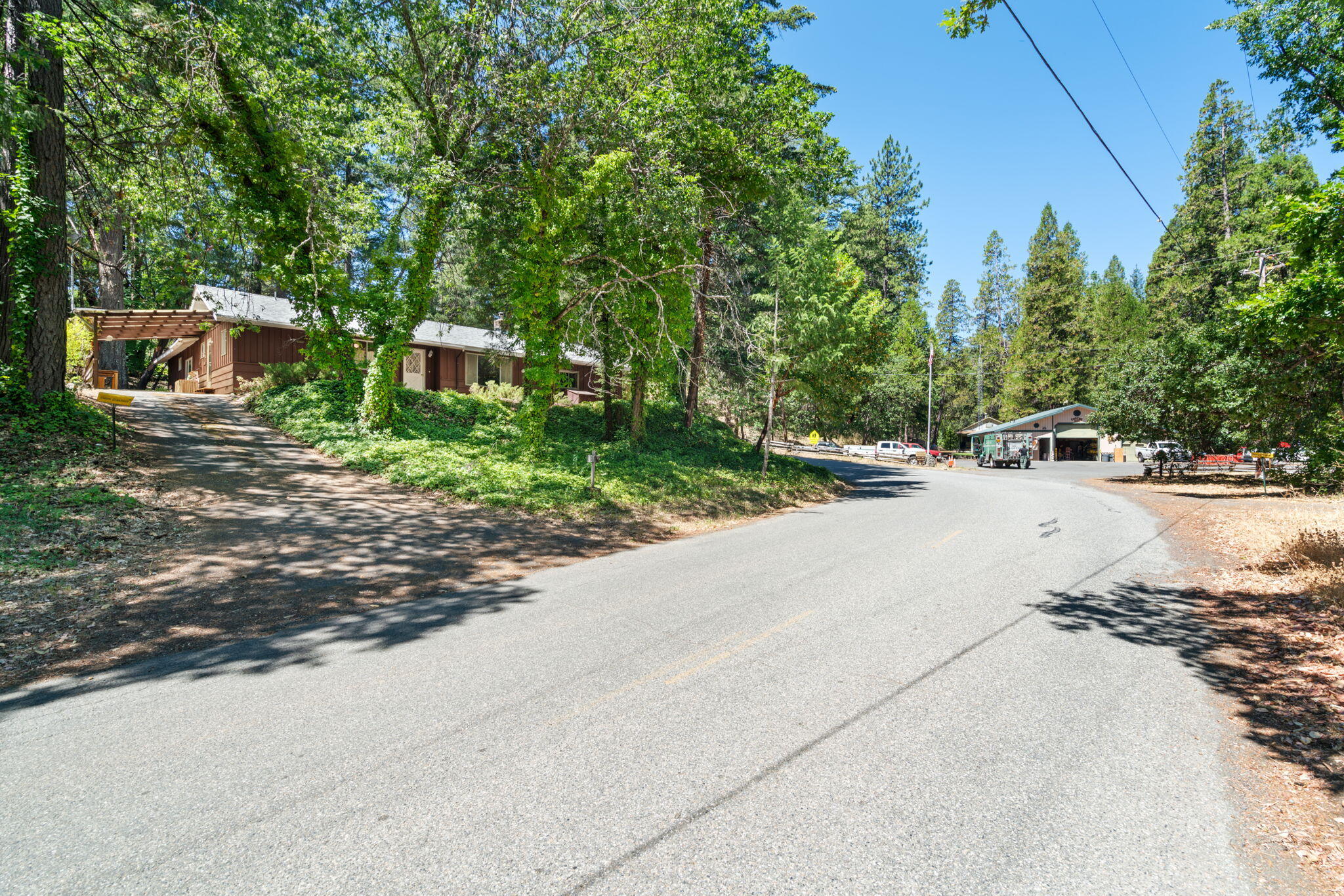 181 Burnt Ranch School Road Burnt Ranch, CA 95527 - Photo 47 of 49 a view of road with houses