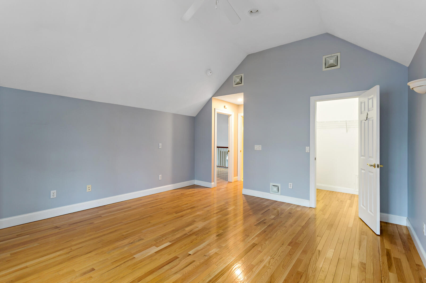 4 Gold Leaf Lane Mashpee, MA 02649 - Photo 24 of 33 a view of an empty room with wooden floor and a window