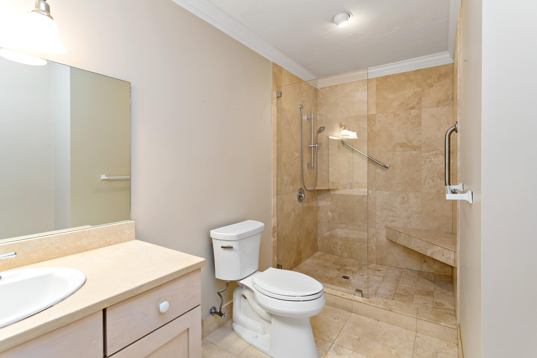 4 Gold Leaf Lane Mashpee, MA 02649 - Photo 26 of 33 a bathroom with a shower a toilet and a sink